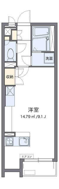 ミランダヴィータ 間取り図