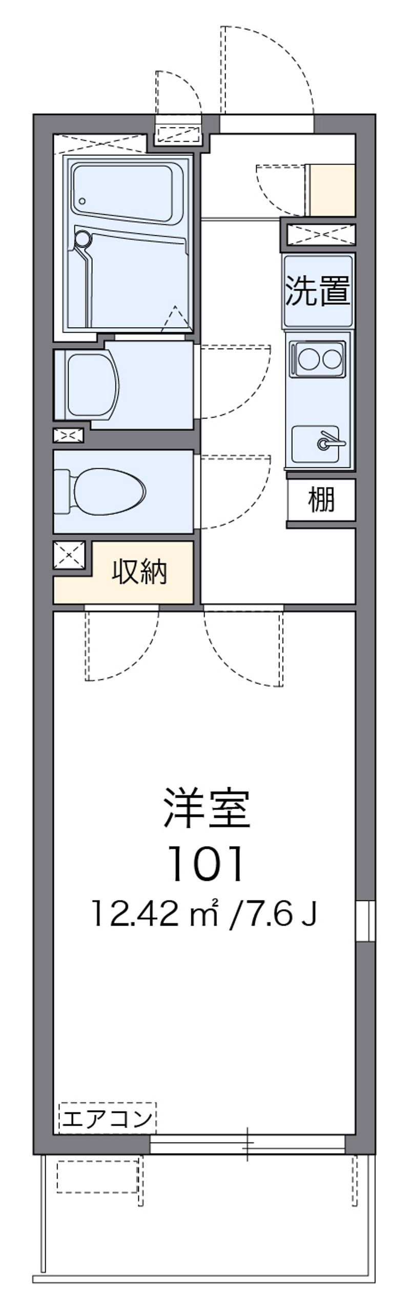 レオネクストヴィラージュ 間取図