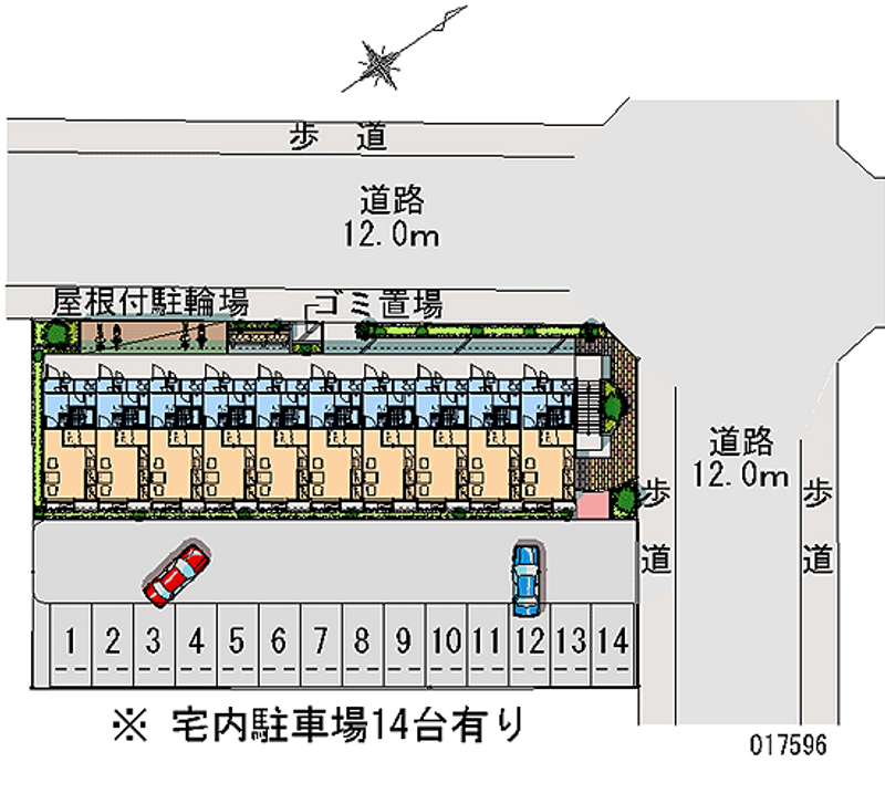 17596月租停车场