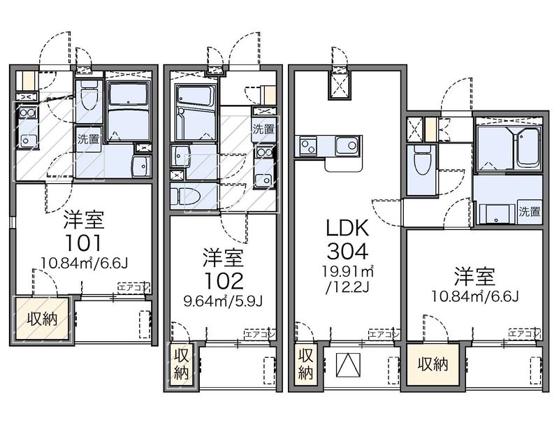 レオネクストエル　ドール 間取図
