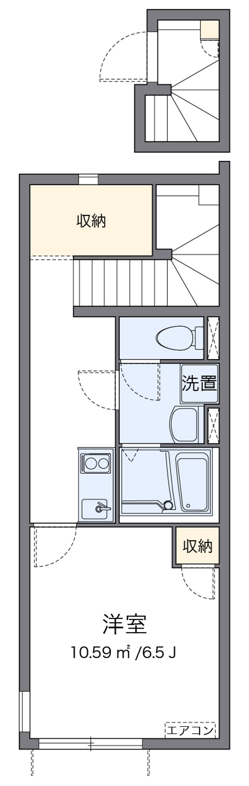 クレイノＥＶＥＲ西落合 間取図