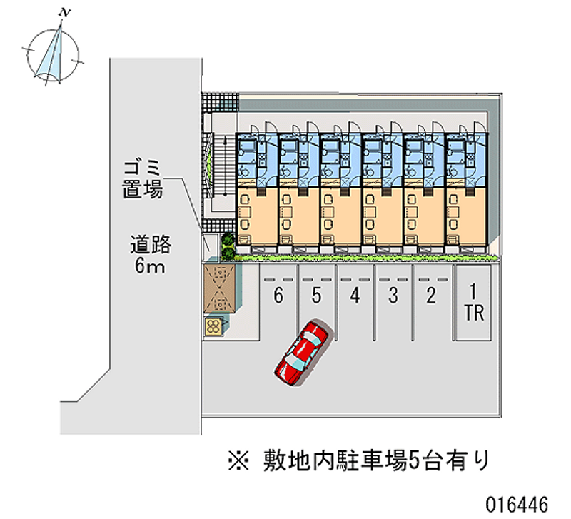 16446 Monthly parking lot