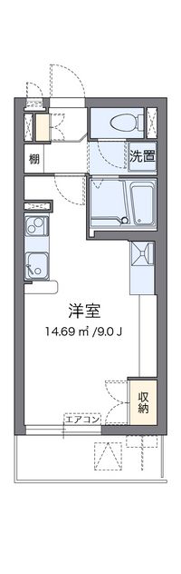 ミランダパークヒルズ妙蓮寺 間取り図