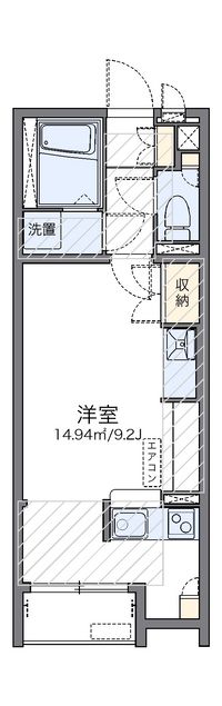 レオネクストテルビューレン 間取図