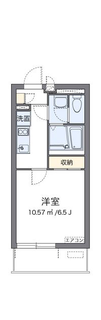 クレイノＴＡＫＡ　ゼータ 間取り図