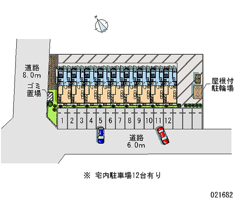 21682 Monthly parking lot