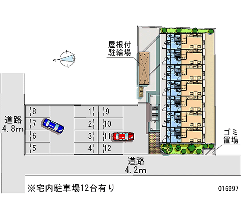 16997 Monthly parking lot