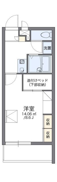 レオパレスウィンⅡ 間取り図