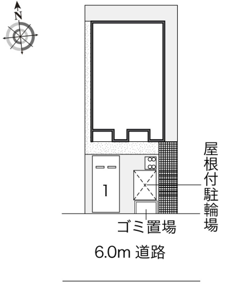 レオネクストＨＡＪＩＭＥ　Ⅲ 配置図