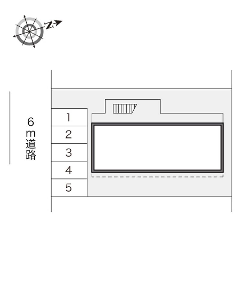 レオパレス江口 配置図