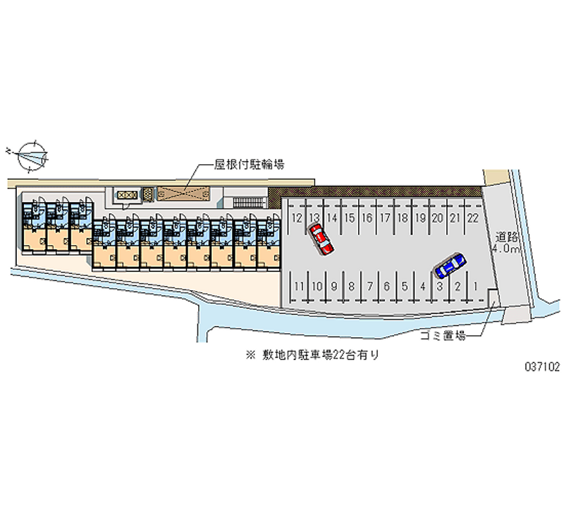 レオパレス瀬戸西 月極駐車場