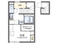 レオパレスＳａｉｌｉｎＧⅢ 間取り図