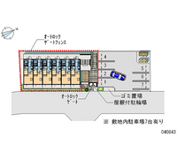 40843 Monthly parking lot