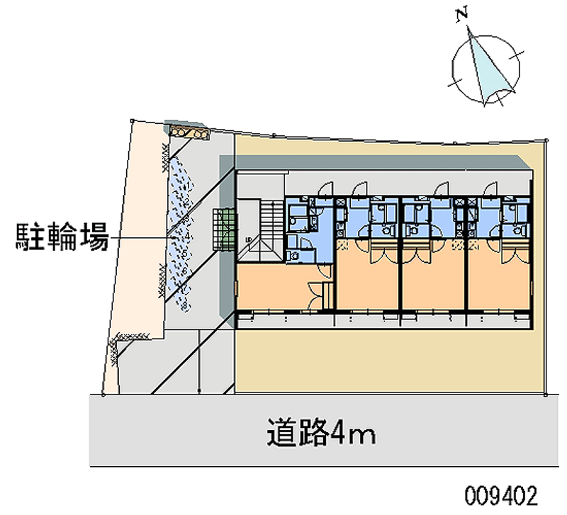 レオパレスピュア 月極駐車場