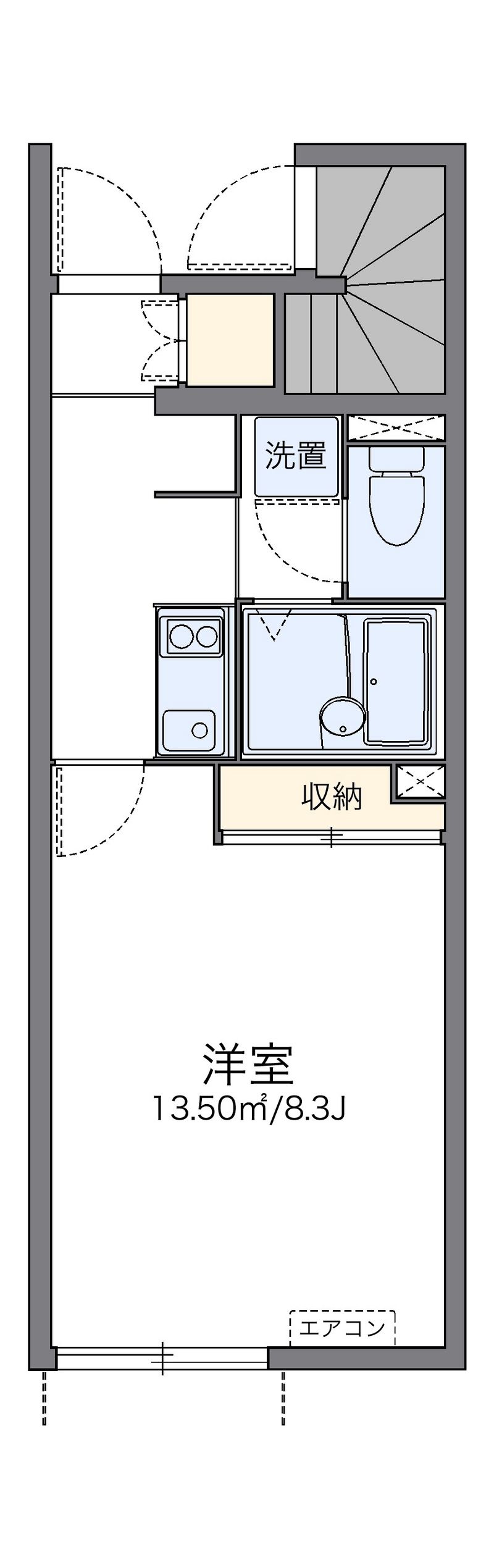 レオネクストツヴァイ 間取図