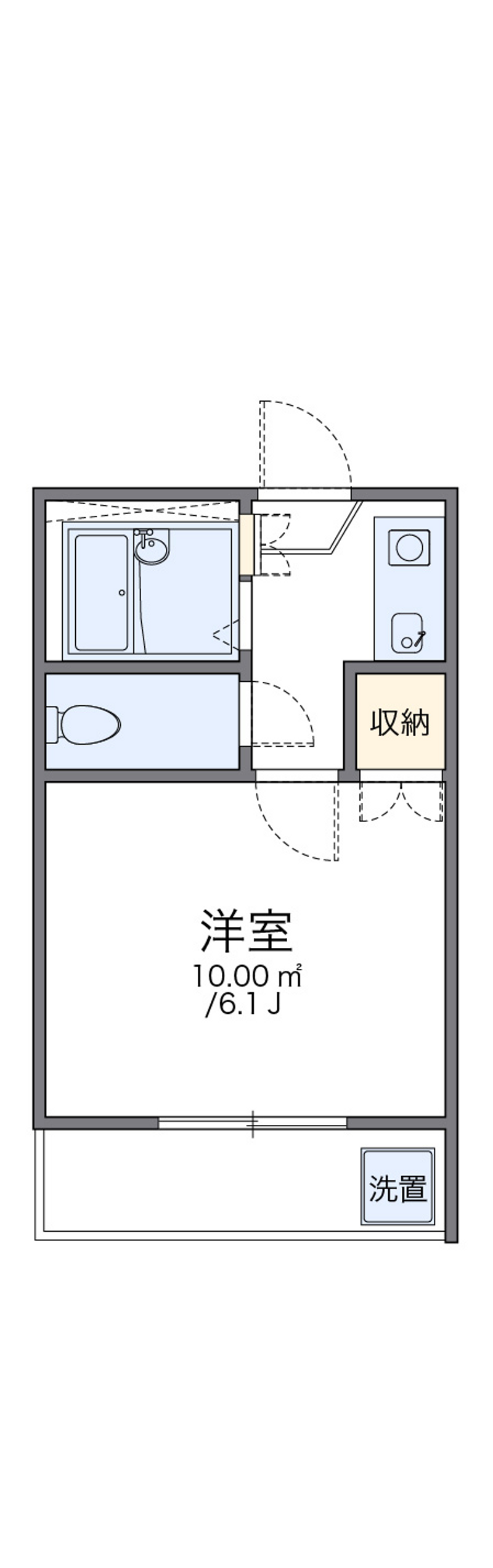 leopalace Suizenji Nishi PART4 A Floor plan