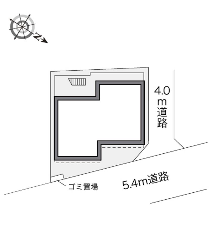 レオパレスフォンターナ 配置図