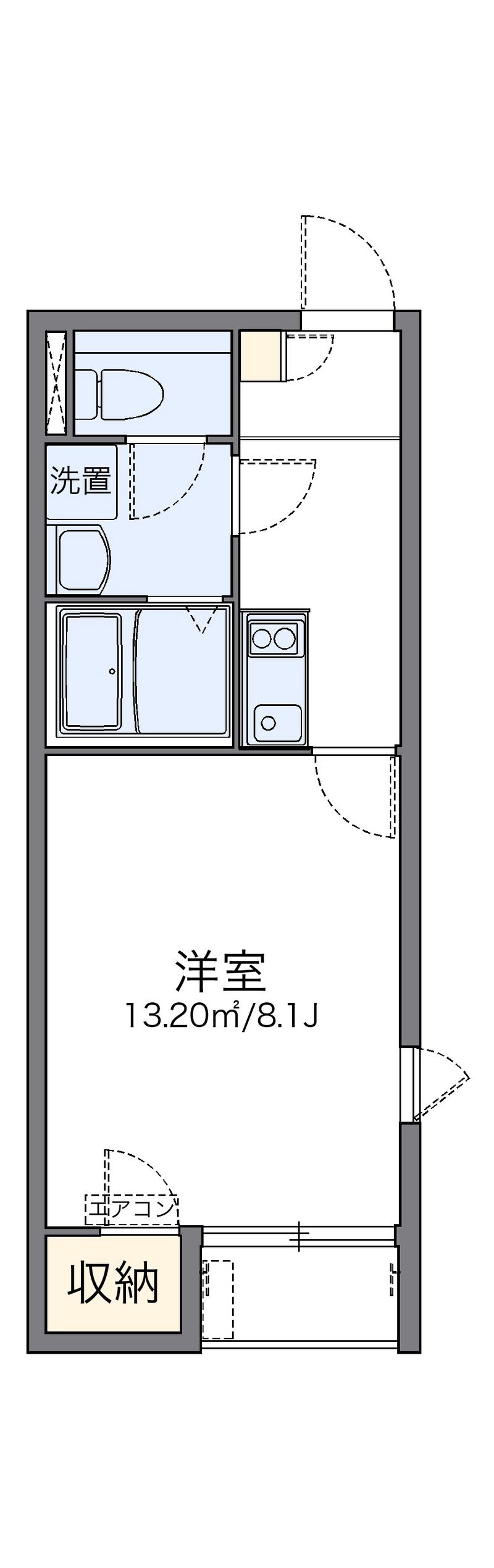 レオネクストマ　メゾン 間取図
