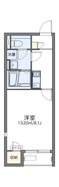 レオネクスト湖南 間取り図