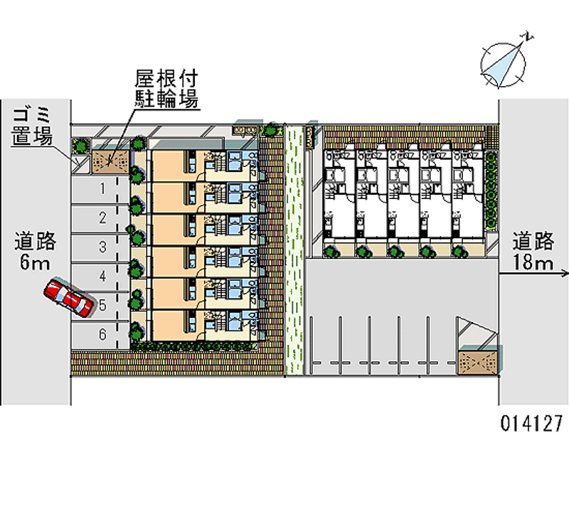 レオパレスおゆみ野Ｂ棟 月極駐車場