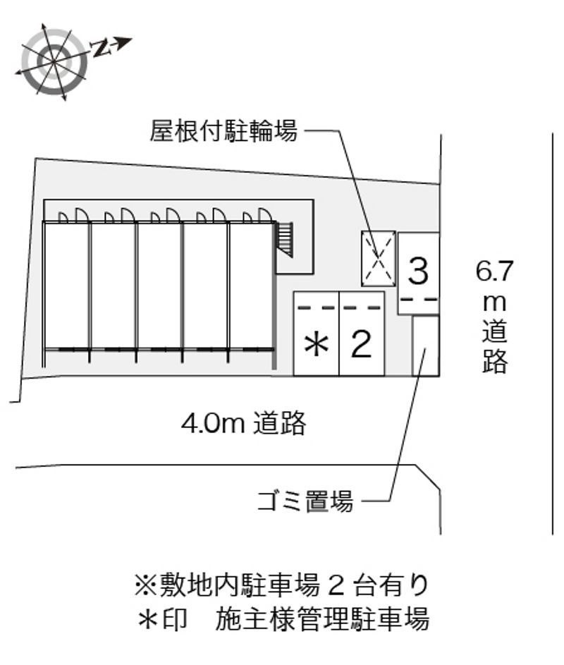 レオパレスジョイエ 配置図