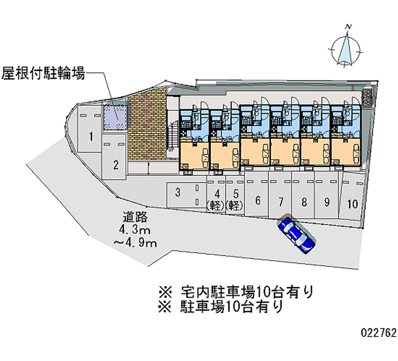 レオパレスＳｕｉｍｅｉ 月極駐車場