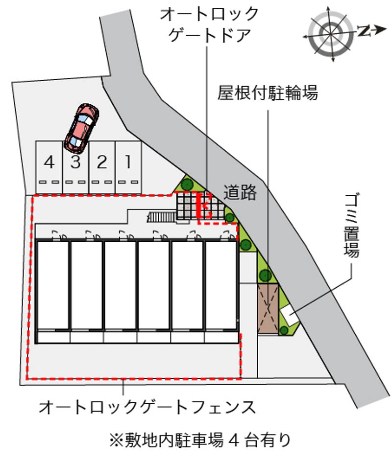 レオネクストパレット 配置図