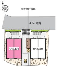 レオパレスサニーコートアカシＡ 配置図