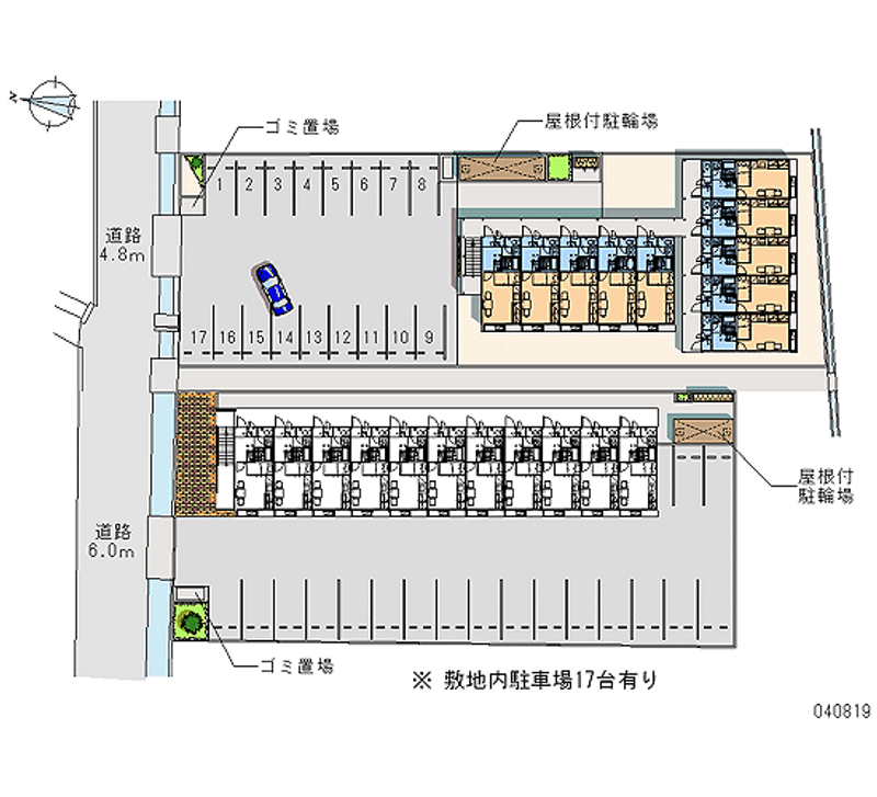 40819 Monthly parking lot