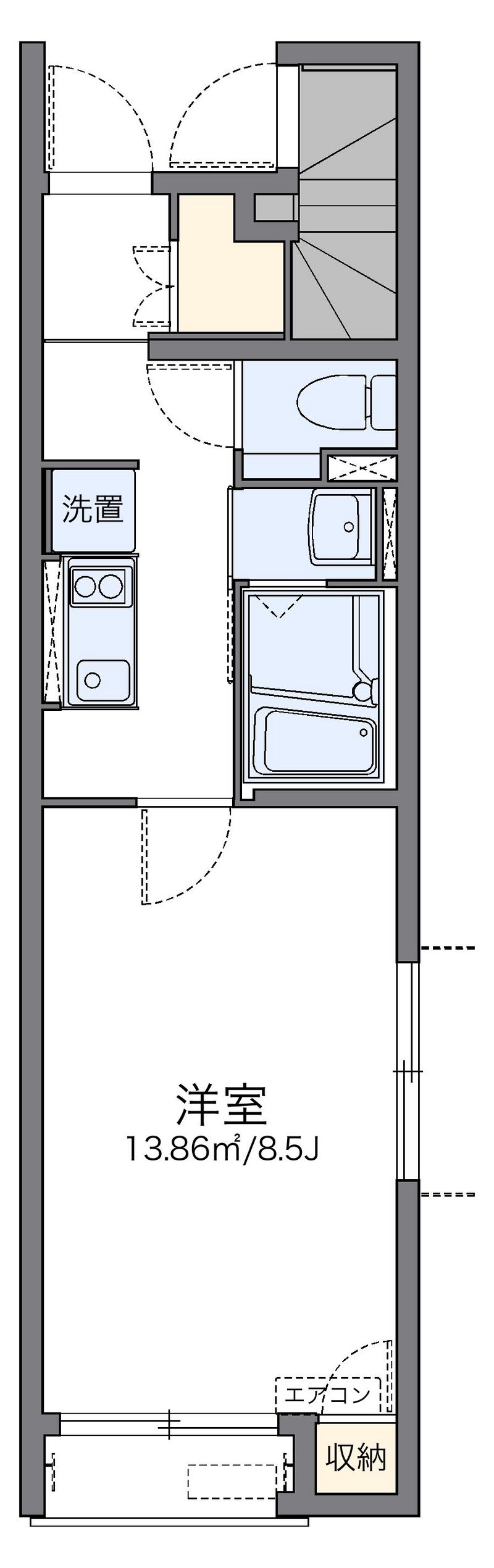 レオネクストプチフラージュ 間取り