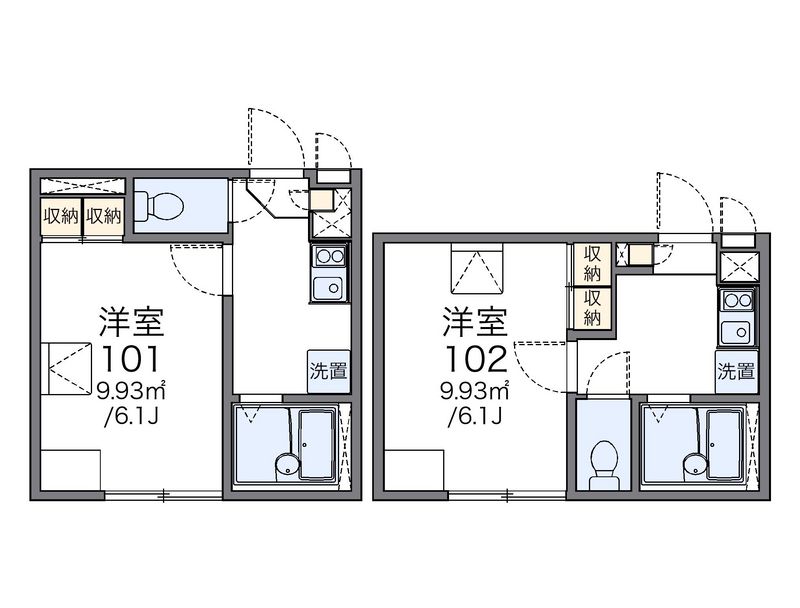 レオパレスヴェルノ 間取り