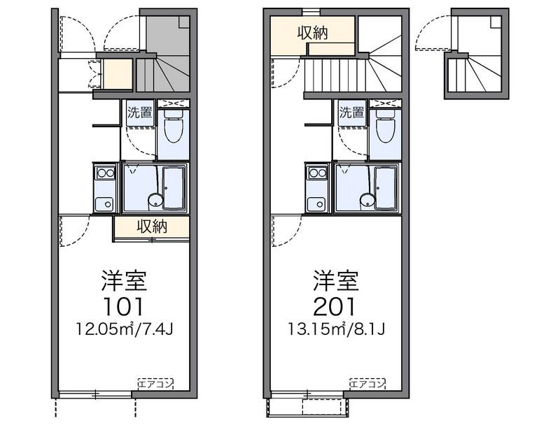 レオネクスト黒岡 間取図