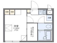 レオパレス熊野町東 間取り図