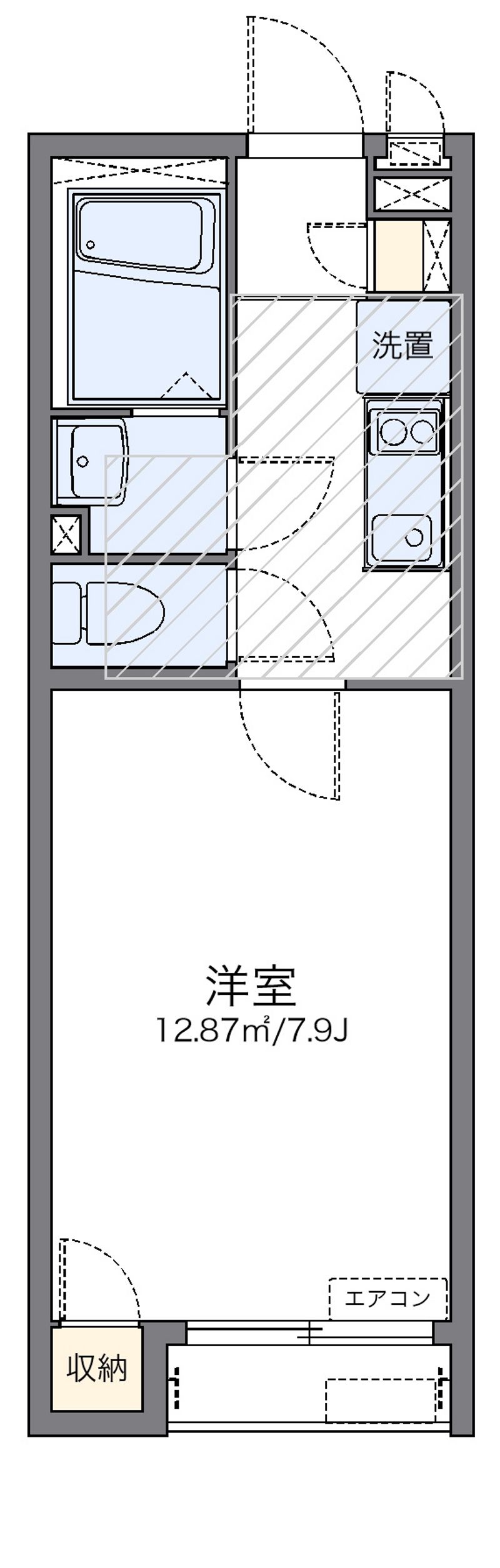 レオネクスト王禅寺 間取図