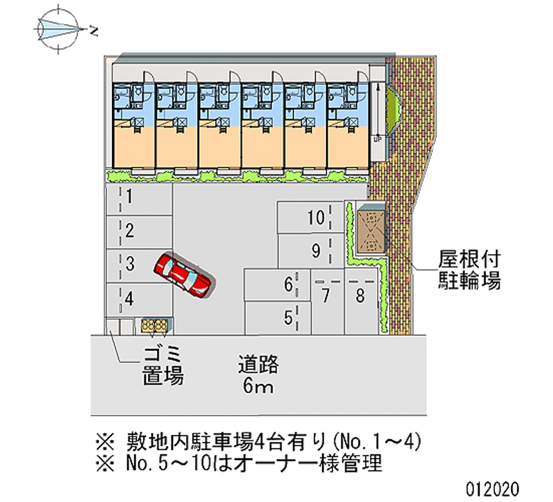 12020 Monthly parking lot