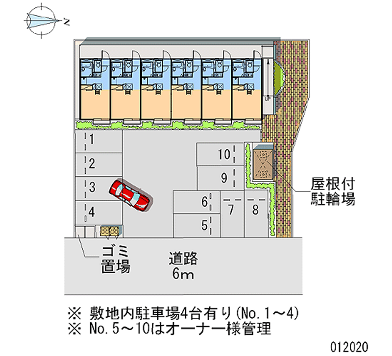 レオパレスＷｅ 月極駐車場