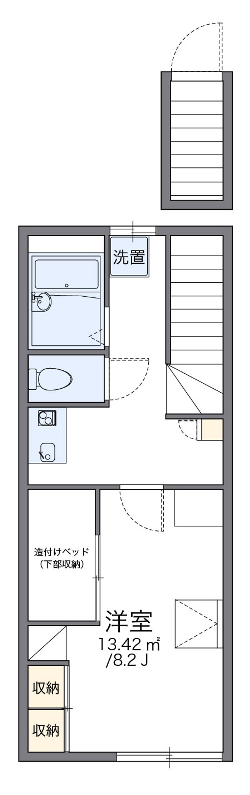 レオパレスＦｉｒｓｔ１００ 間取図