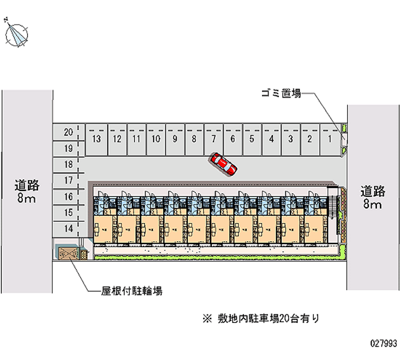 27993 Monthly parking lot