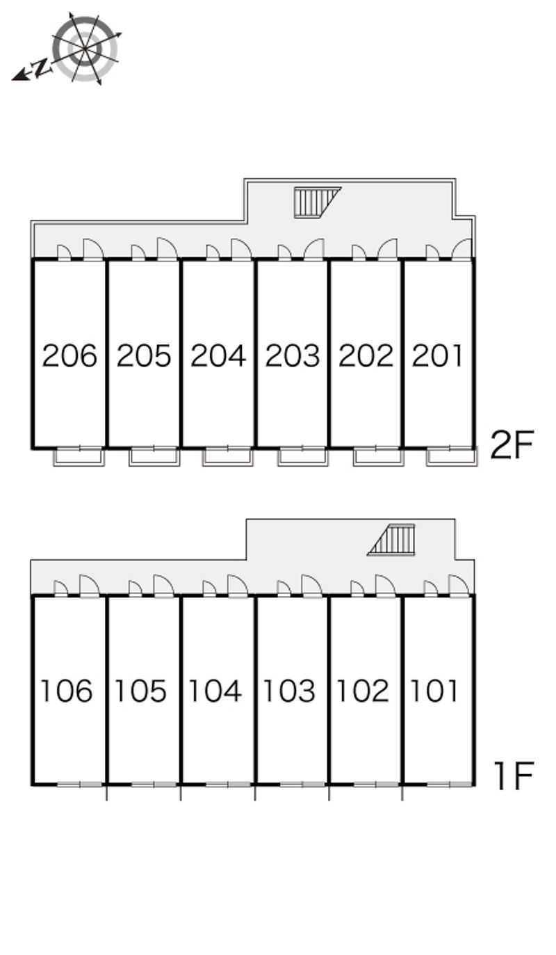 レオパレスＪＨＫ 間取配置図