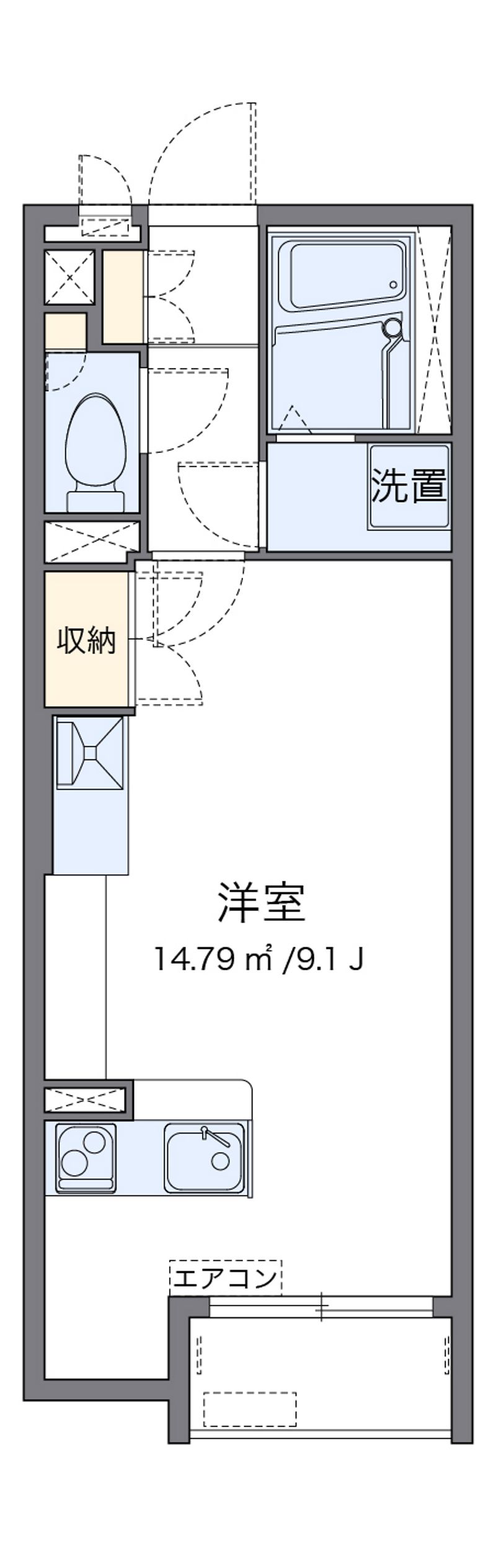 ミランダ光彩ＷＥＳＴ 間取図