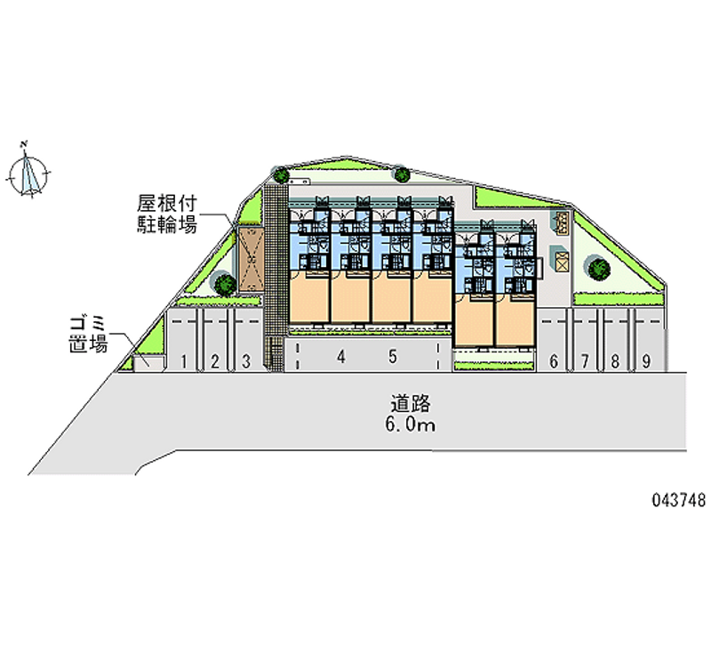 43748月租停車場