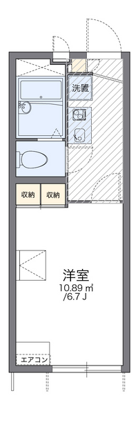 レオパレス小柳町Ⅲ 間取り図