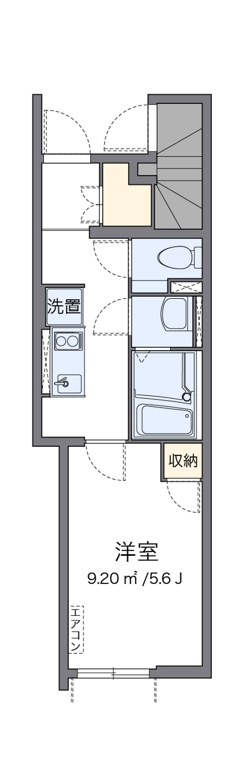 クレイノルーチェ　ガジン 間取図