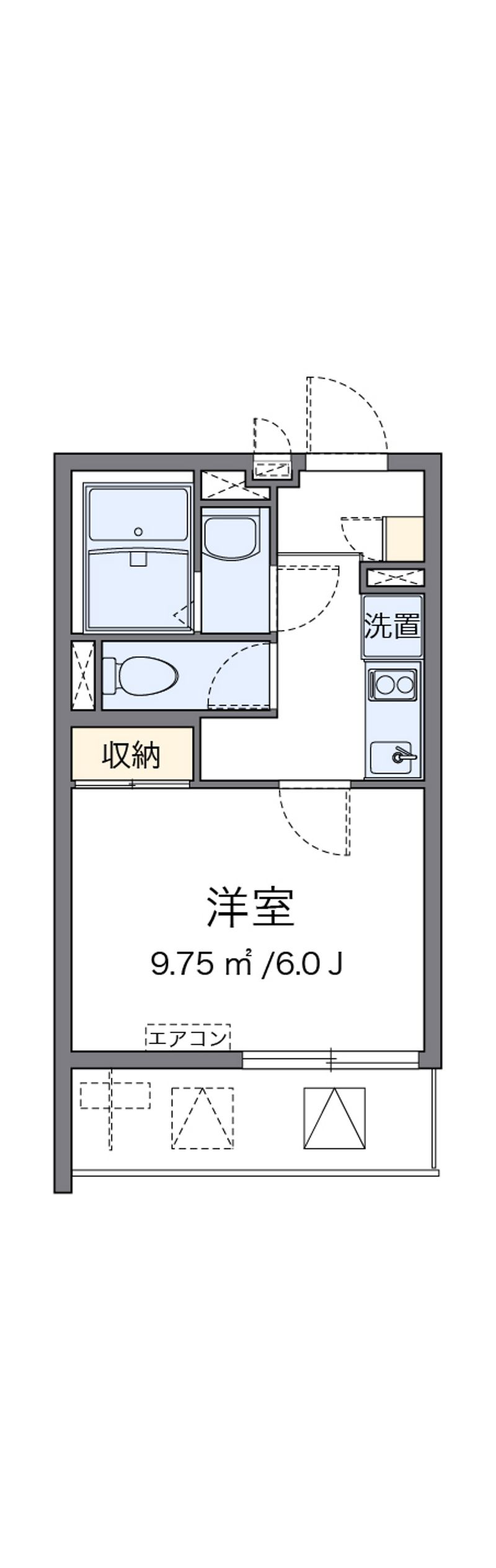 クレイノＹＵＫＡ３ 間取図