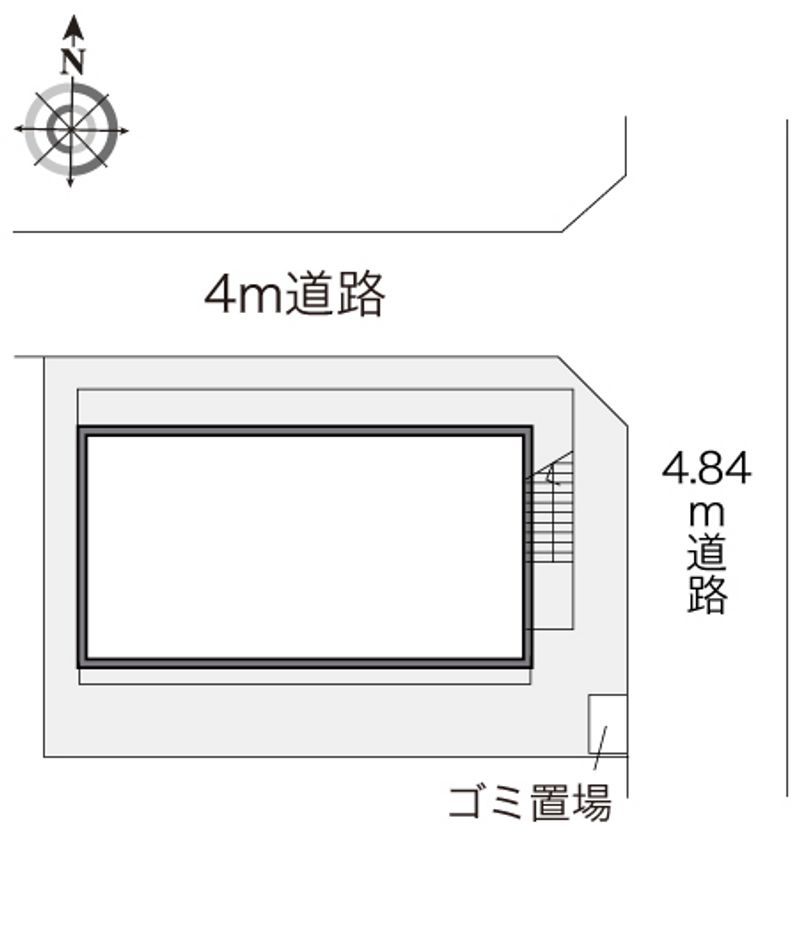 レオパレス観月 配置図