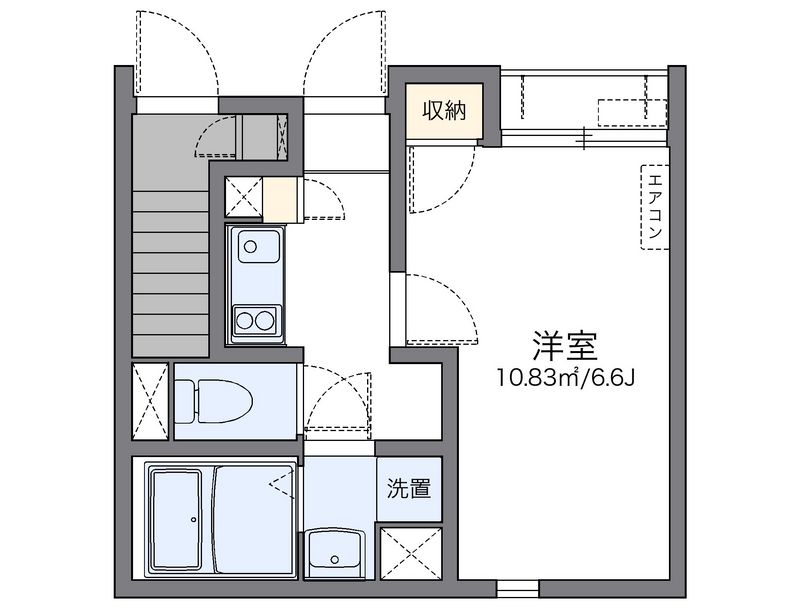 レオネクストプラネット北千住 間取図