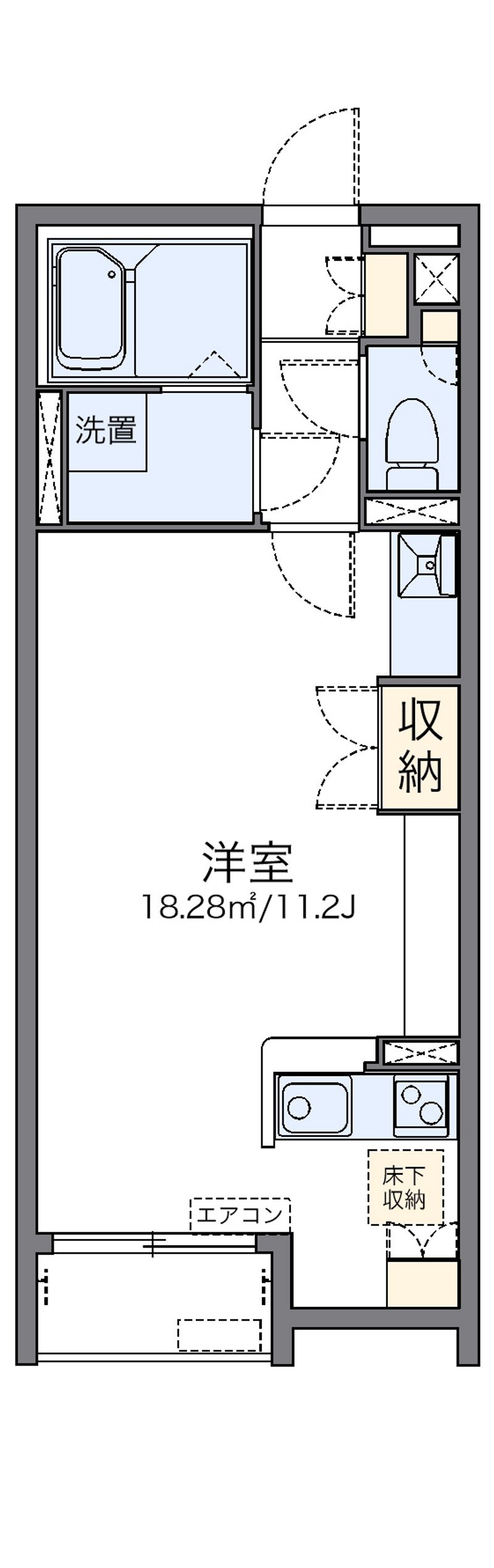 レオネクストコンフォート刀根山 間取図