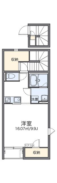 レオネクストピースフルミヅキ 間取り図