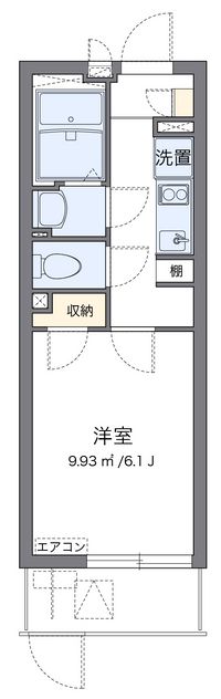 クレイノアリエス 間取り図