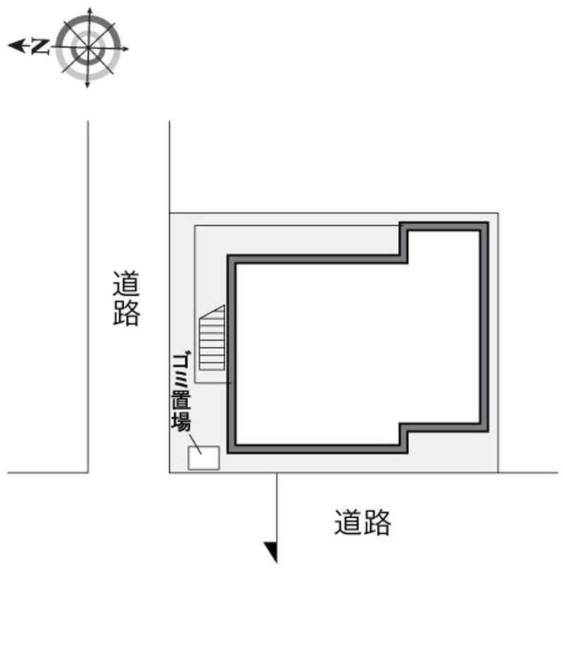 レオパレス虹 配置図